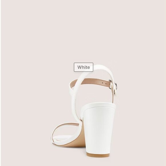 Stuart Weitzman - Dancer 75 Block Sandal - Picture 1 of 6